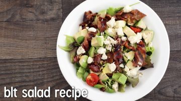 Healthy BLT Salad with Avocado