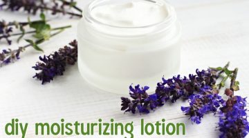 Homemade Moisturizing Lotion (Made Without Coconut Oil)