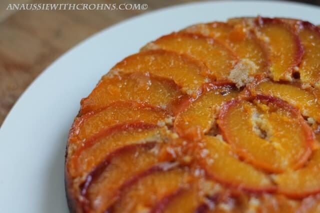 Paleo Peach Upside Down Cake