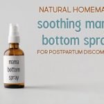 homemade postpartum spray