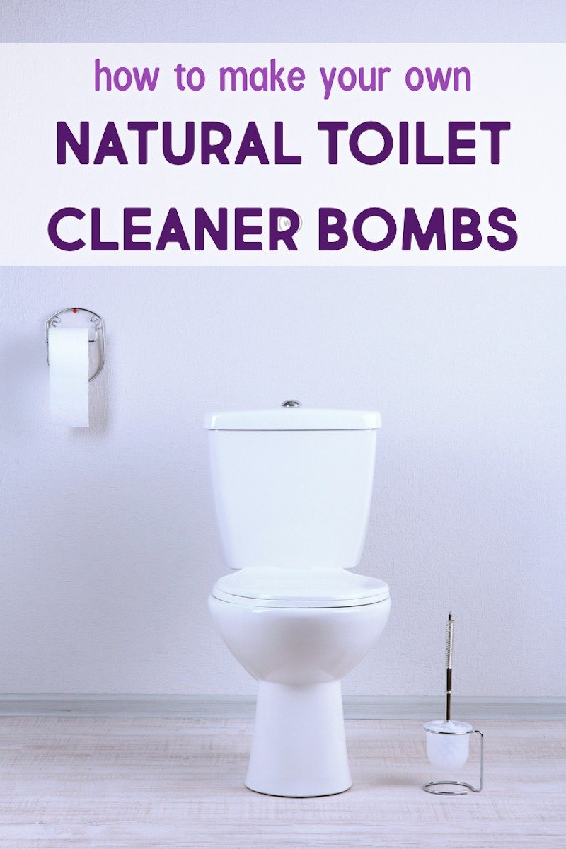 diy toilet cleaner bombs recipe