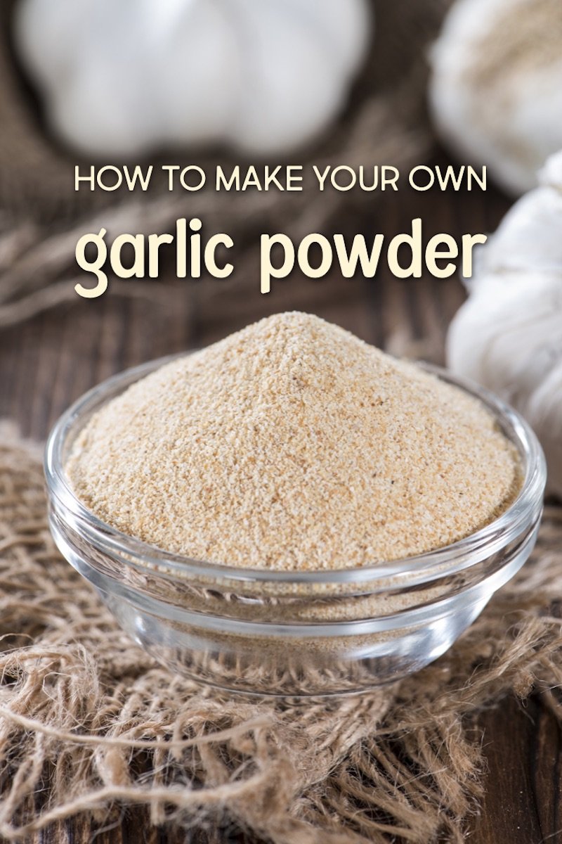 how to make garlic powder