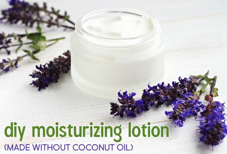 Homemade Moisturizing Lotion Recipe (Made Without Coconut Oil)