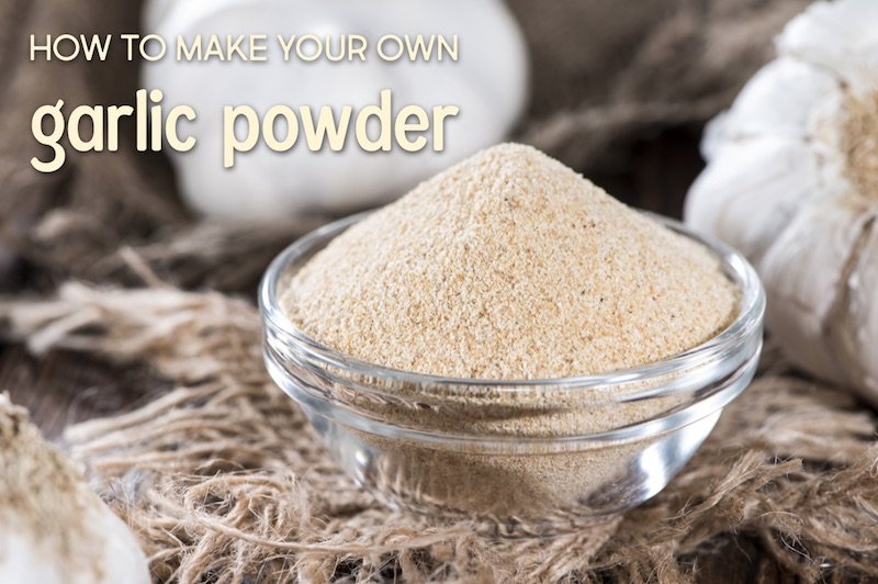 homemade garlic powder