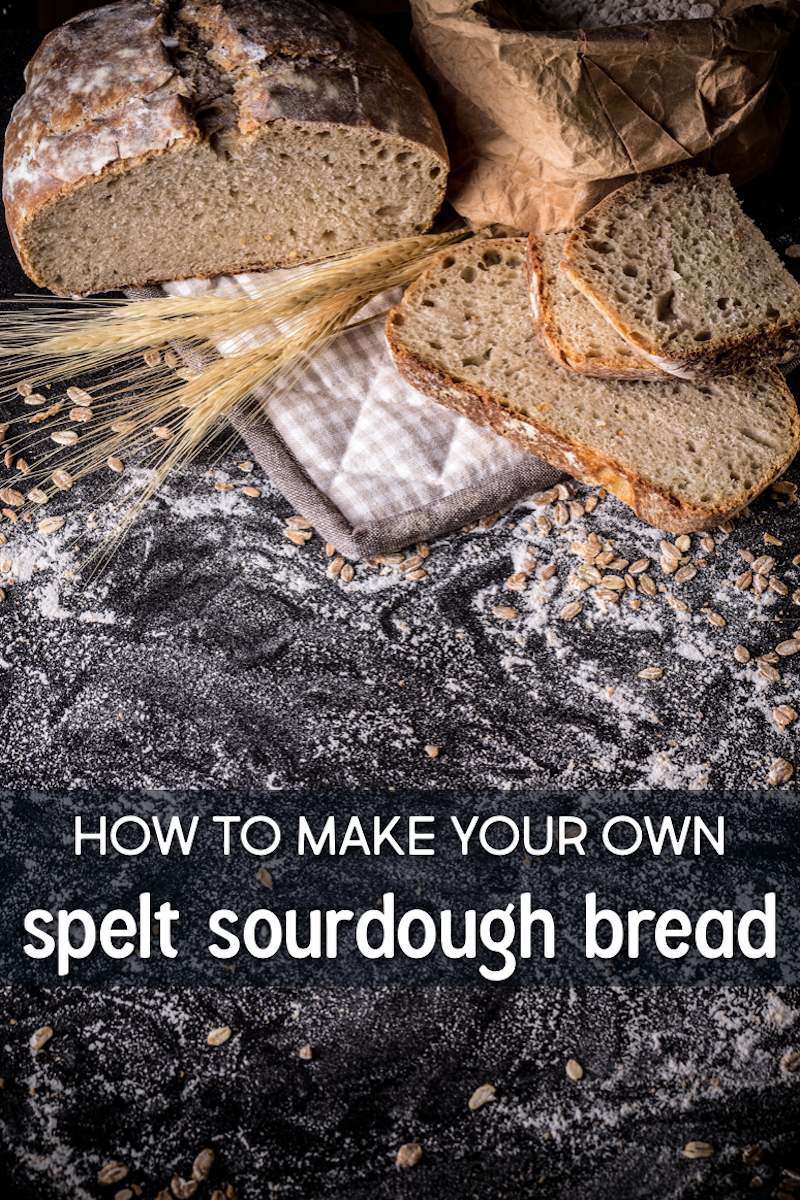 spelt sourdough bread